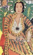 Henri Matisse Helene au cabochon (mk35) oil painting on canvas